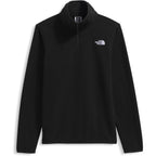 The North Face Women'S Glacier Fleece Quarter Zip Jacket | Pullover With Zip Pockets & Stretch On Collar, Cuffs & Hem
