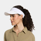 MISSION Cooling Stretchy Visor - Unisex Visor Hat for Men and Women, No Slip Band, UPF 50 Sun Protection Visor