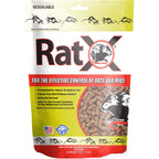 Ratx Rodent Control Bait Pellets For Rats & Mice – Poison Free, Pet Safe Indoor & Outdoor Use Pellets 18 Oz. Bag