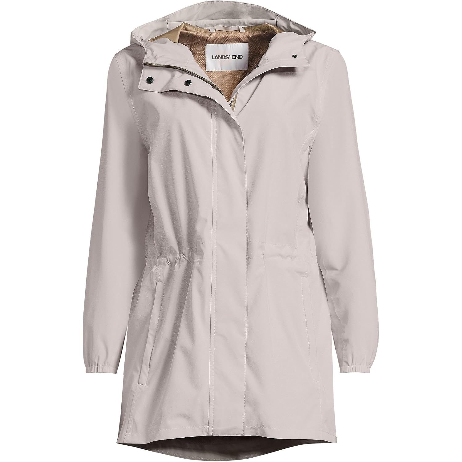 Lands' End Squall Packable Waterproof Raincoat