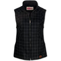 Stormy Kromer The Ida Outfitter, Wool Blend Outdoor Vest, Full Zip W/Princess Seams, Three Pockets, Unlined Lightweight Fit