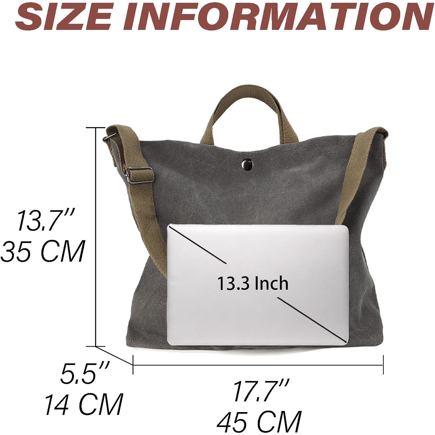 Women Canvas Tote Bag Travel Shoulder Bag Large Capacity Crossbody Top Handle Fashion Handbags