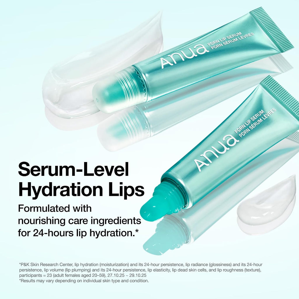 Anua Pdrn Lip Serum, Long-Lasting Hydration For Dry, Cracked Lips, Non-Sticky Moisturizing Lip Care With Salmon Dna, Hyaluronic Acid & Collagen, Korean Skincare, 0.33 Fl.Oz