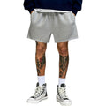 Men’S Baggy Sweat Shorts Above The Knee, Casual Gym Y2K Loose Fit Shorts With Drawstring Waist