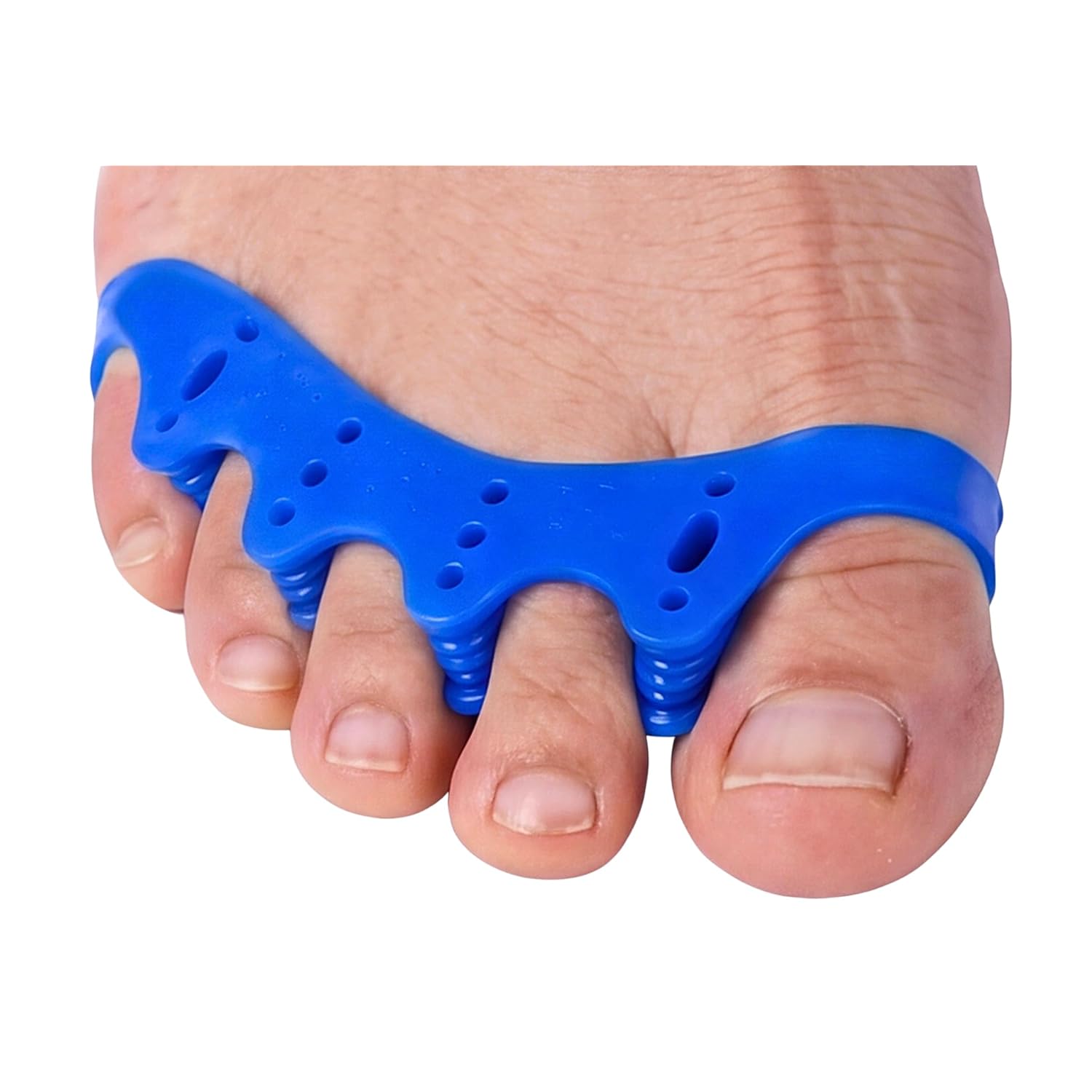 Toe Separators – Soft Gel Toe Spacers for Alignment, Stretching, Yoga and Everyday Foot Comfort (Small/Medium)