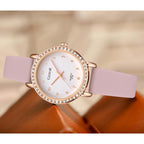 Women's Quartz Watch, Crystal Rhinestone Bezel, Waterproof Analog Display, Ladies Variety Colors Silicon Jelly Casual Dress Wristwatch for Nurse
