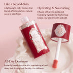 Flower Knows Strawberry Cupid All Day Glow Liquid Blush,Sweat & Water-Resistant Dewy Blush for Cheeks,Blendableand Hydrating Baby Pink Face Makeup for Women & Girls,0.25 Fl Oz(01 Frosty Strawberry)
