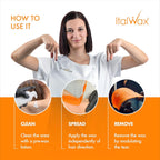 Italwax Top Line Coral Hard Wax Beads 1.65 lb (750 g) – Creamy Strong Grip Wax for Bikini & Coarse Hair, Suitable for Sensitive Skin, Professional Use – Made in Italy