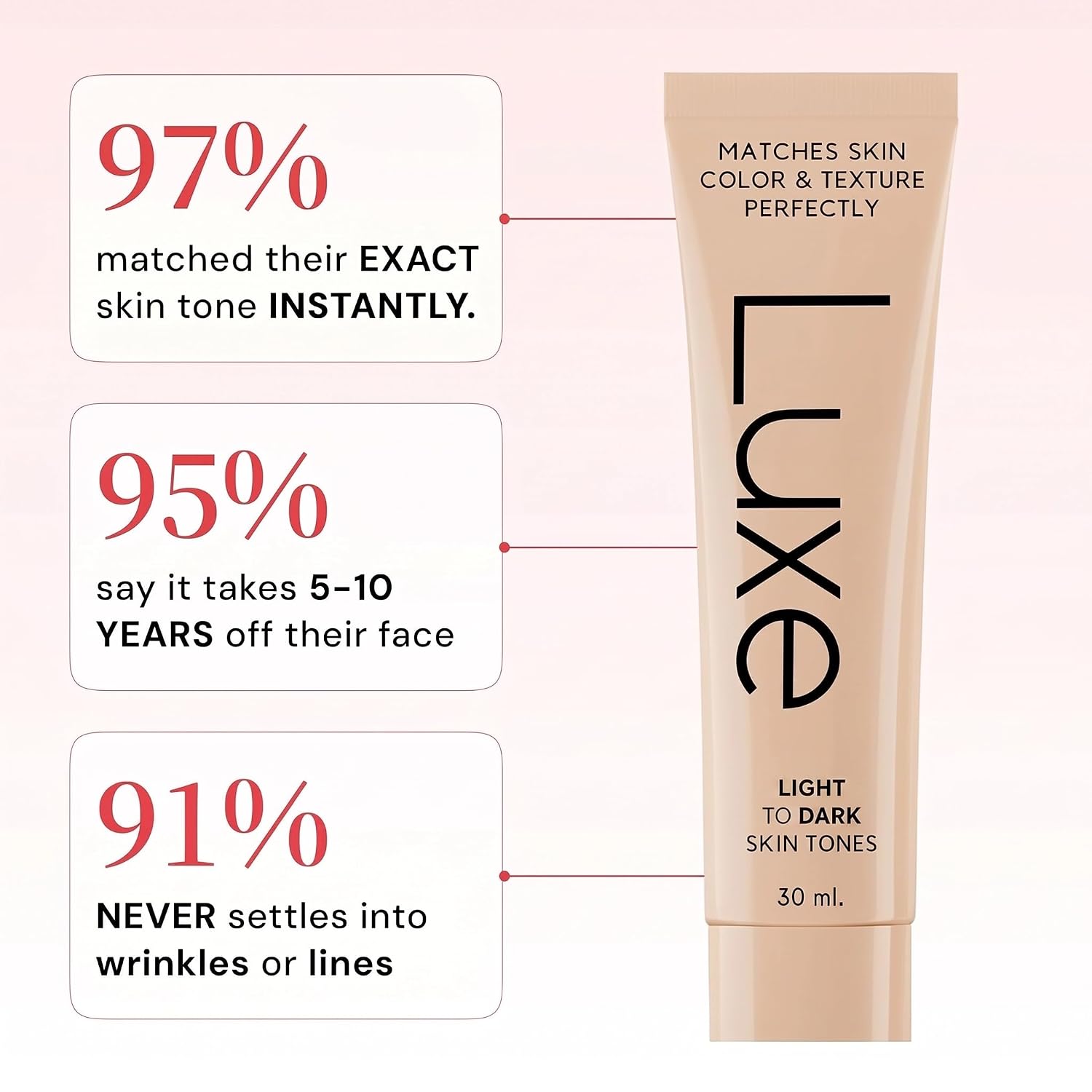 Luxe Color Changing Foundation – Medium