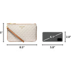 Michael Kors Jet Set Charm Medium Top Zip Wristlet