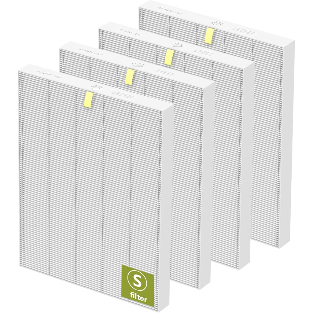 4 Pack C545 True Hepa Replacement Filter S Compatible With Winix C545 Air Purifier, C545 Hpea Filter S Only, Part Number 1712-0096-00