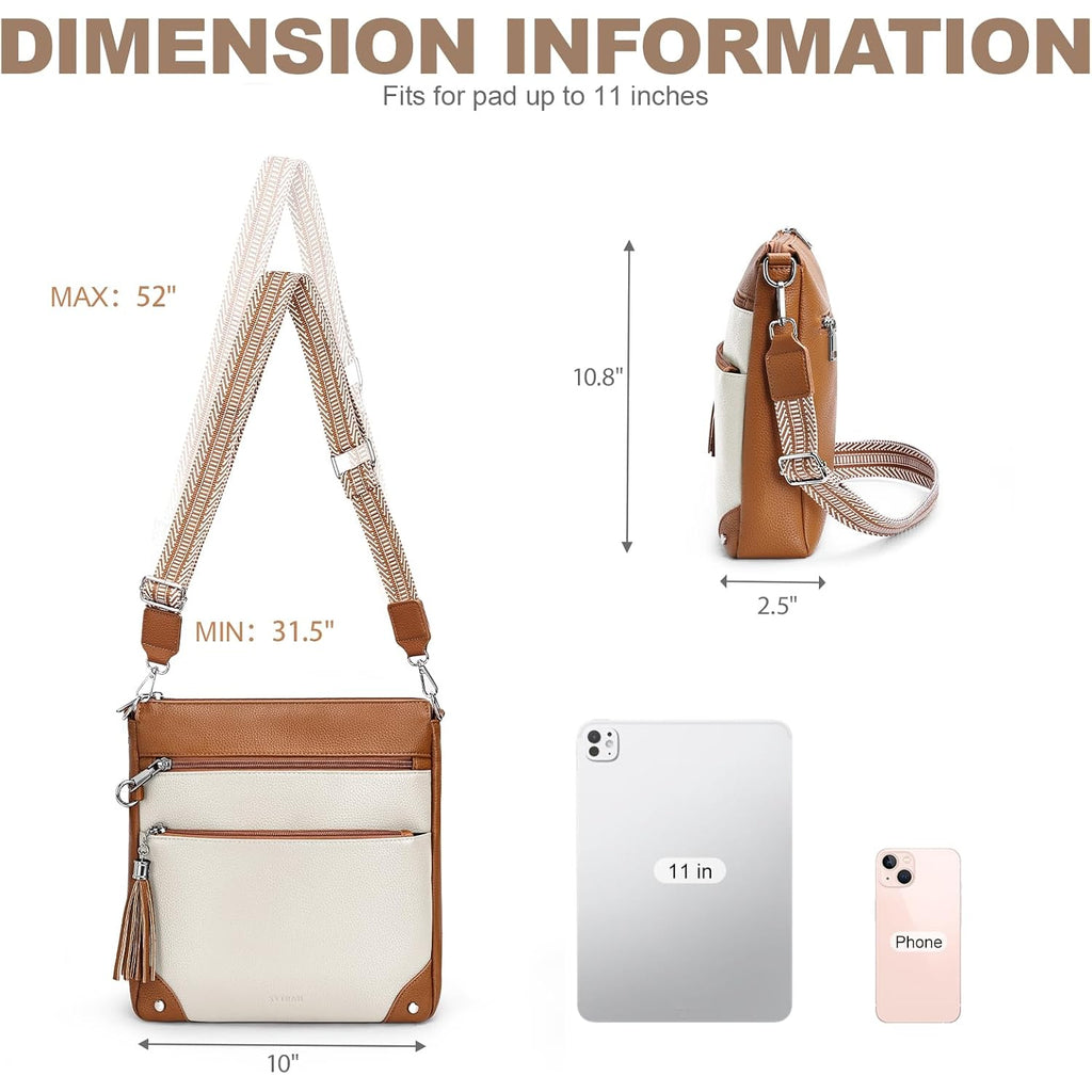 Anti Theft Crossbody Purses For Women Rfid Blocking Crossbody Bags, Travel Shoulder Purse With Built-In Wallet