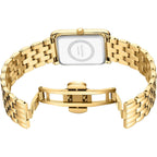 Holstour Watches For Women Vintage Bracelet Roman Dial Rectangular Case Gold Watch Waterproof With Tools