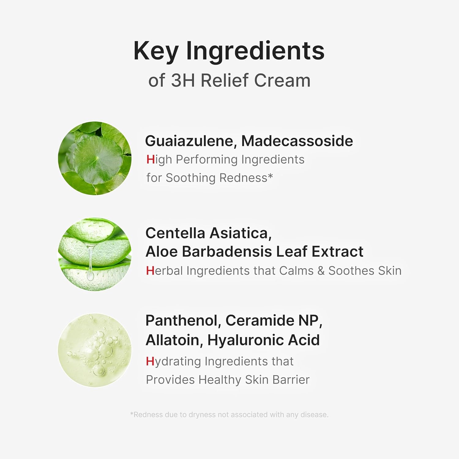 medicube 3H Daily Relief Cream | Daily Soothing Moisturizer for All Skin Types | Lightweight Comforting Cream Ideal For Use After Spot Care | Guaiazulene, Centella, Ceramide for Balance and Hydration