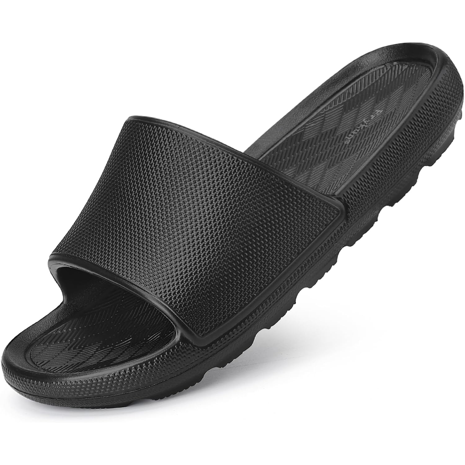 Shower Shoes For Men Women With Arch Support Non Slip Quick Drying Slides College Dorm Bathroom Sandals Pool Slides Lightweight Beach Sandals