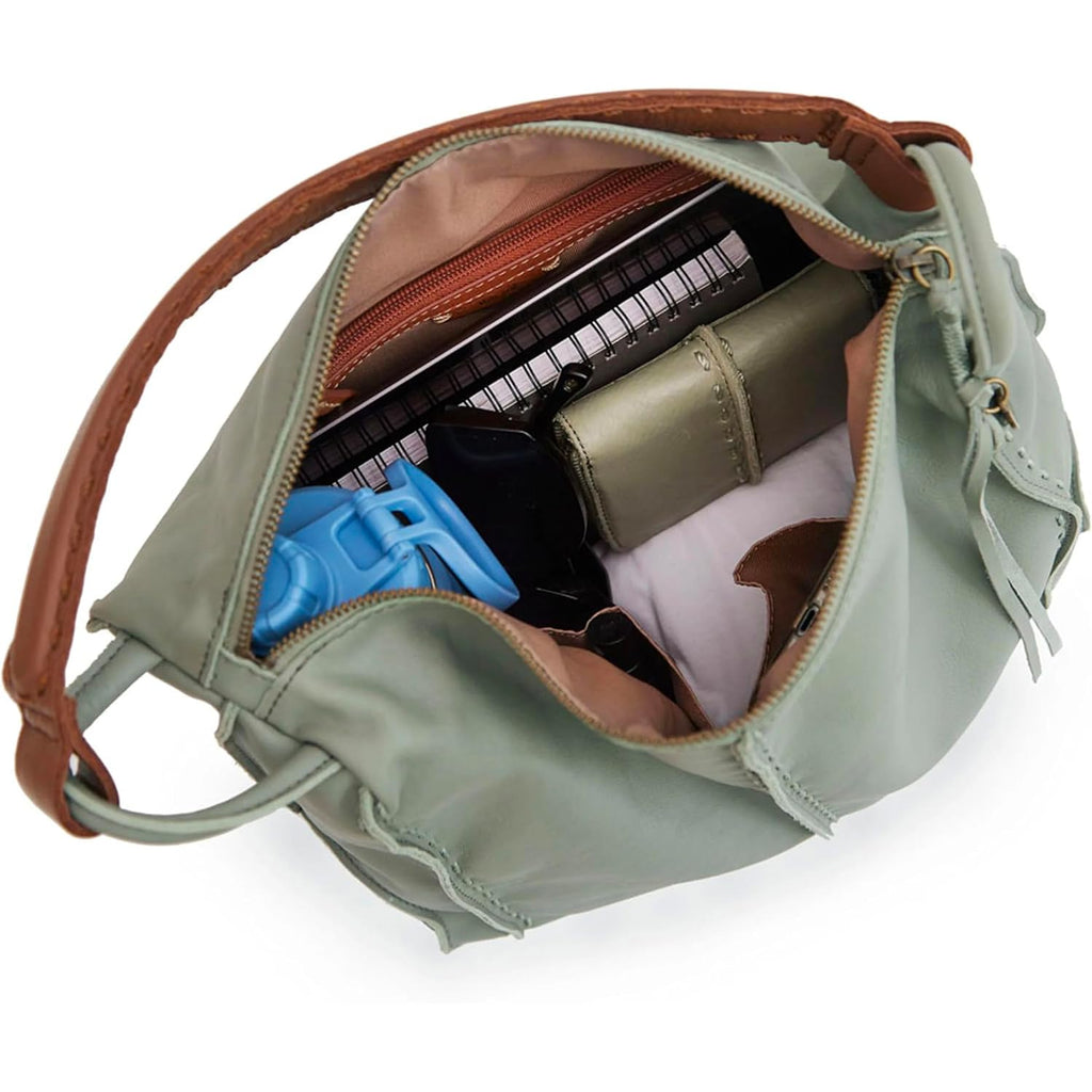 The Sak Los Feliz Hobo Purse - Premium Large Leather Women'S Handbag For Everyday & Travel - Durable Purse With Zipper Pocket
