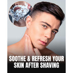 Gentleman Jon 3.7 Ounce Alum Block in Plastic Case - Upgrade Your Shave - Soothing Aftershave Solution for Shaving Razor Burn Relief - Travel Friendly Durable Plastic Case Included, Aftershave for Men