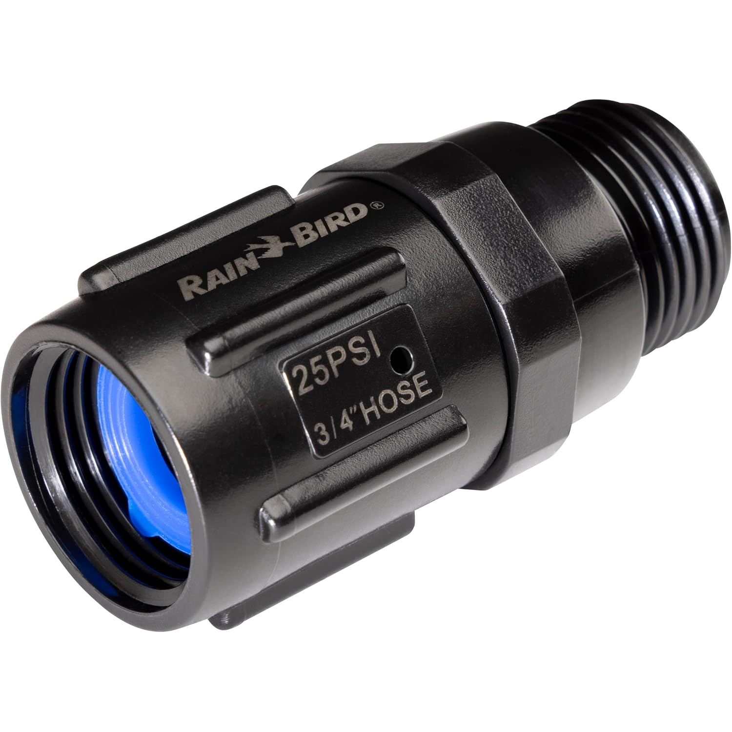 Rain Bird Ht07525Psi Drip Irrigation 25 Psi Pressure Regulator, 3/4" Female Hose Thread X 3/4" Male Hose Thread