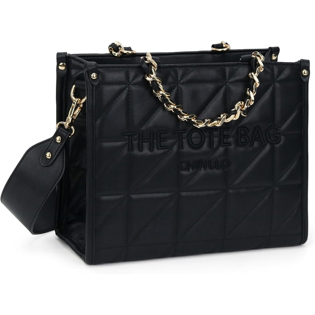 Chinllo Tote Bag for Women Top Handle Satchel Purse and Handbags with Shoulder Strap