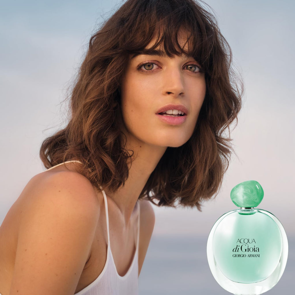 Armani Beauty – Acqua di Gioia Eau de Parfum – Women's Perfume Travel Set ($111 Value) – Full Size (1.0 Fl Oz) & Travel Size (0.3 Fl Oz) Perfumes