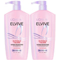 L'Oreal Paris Elvive Glycolic + Gloss Shine Boosting Shampoo And Conditioner Set, Cleanses And Smooths Dull, Porous Hair Into High-Shine, Glossy Hair, 56 Fl Oz Set