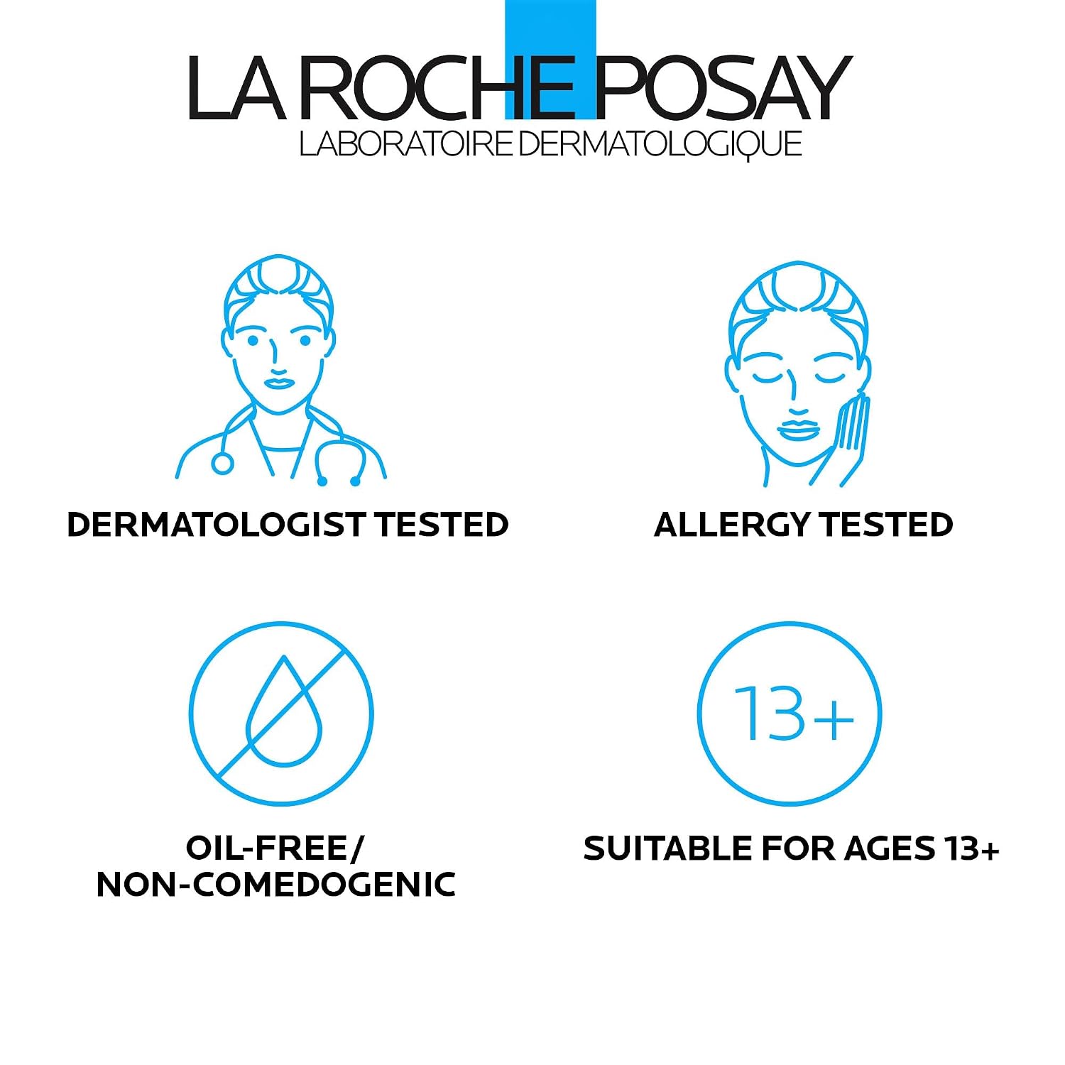 La Roche-Posay Toleriane Double Repair Matte Face Moisturizer, Daily Moisturizer For Oily Skin With Ceramide And Niacinamide For All Skin Tones, Oil Free, Non-Comedogenic, Available With Spf 30