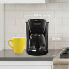 BLACK+DECKER 5-Cup Coffeemaker, DCM600B Black