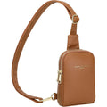INICAT Women's Small Sling Bag, Lightweight Everyday Vegan Leather Crossbody Purse for Daily Essentials and Travel Light