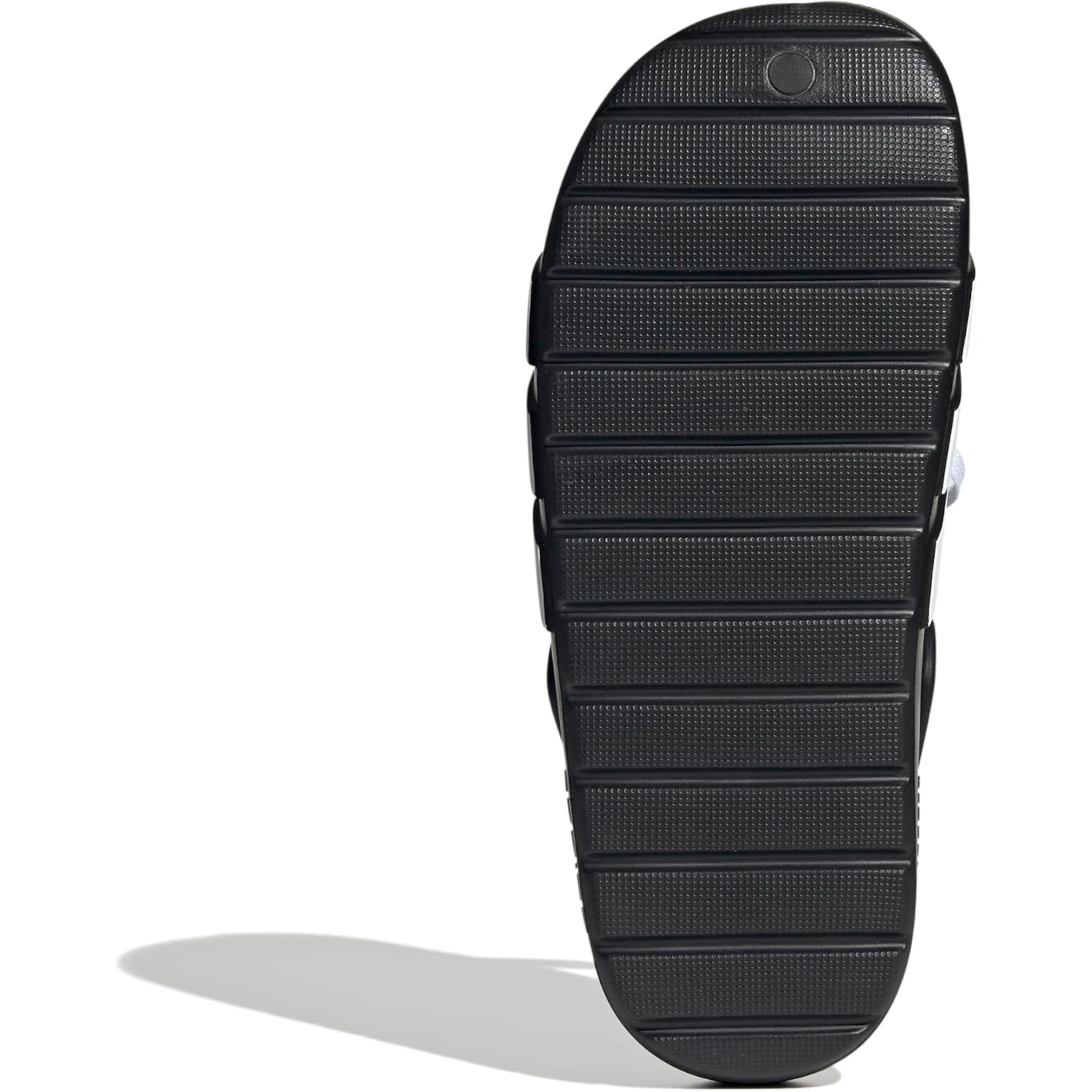 Adidas Unisex-Adult Adilette Clog 2.0, Black/White/Black, 10