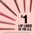 Revlon Colorstay Lip Liner Makeup with Built-in-Sharpener, Longwear Rich Colors, Smooth Application, 670 Wine, 0.01 oz