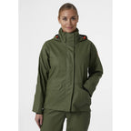 Helly Hansen Luna/Gale Rain Jacket - Waterproof Windbreaker - Neoprene Cuffs & Pockets - Adjustable Packable Hood