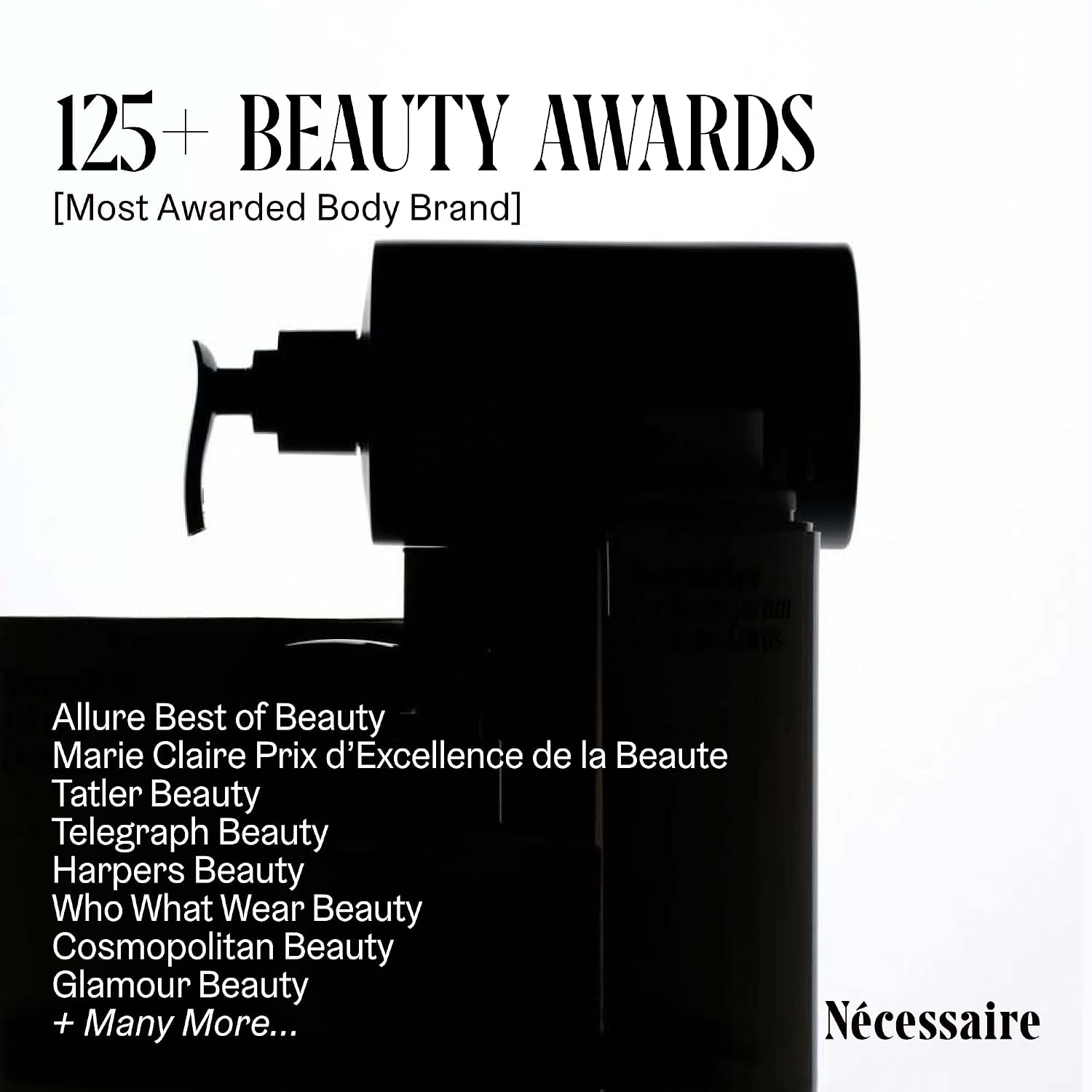 Nécessaire The Body Lotion - Fragrance-Free - Multi-Peptide Moisturizer - Firming Body Lotion For Women + Men. 2.5% Niacinamide. Non-Comedogenic + Hypoallergenic For Sensitive Skin – 450Ml/15.2 Fl Oz