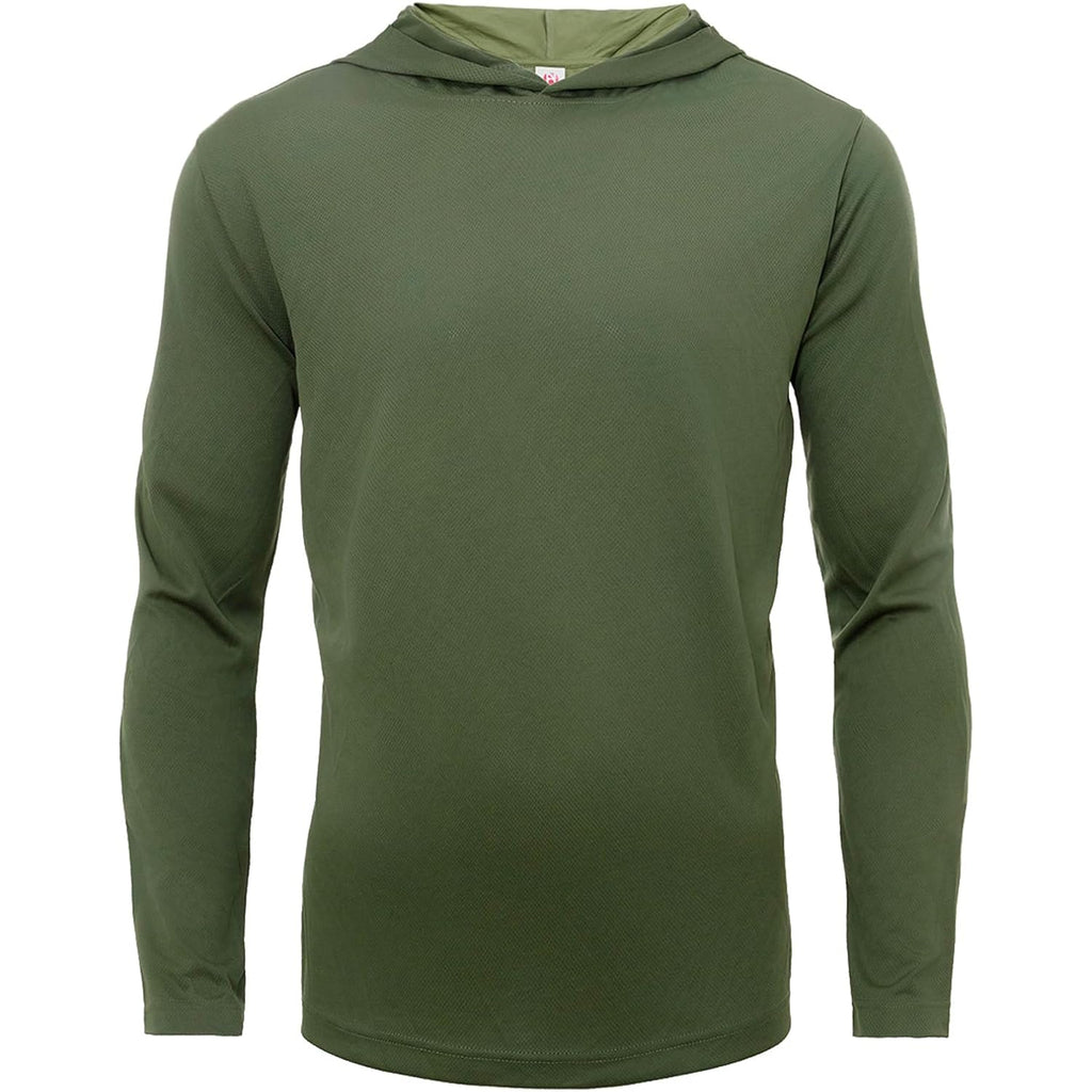 5 Pack Mens T Shirts Long Sleeve With Hoodies Athletic Sun Protection Tees