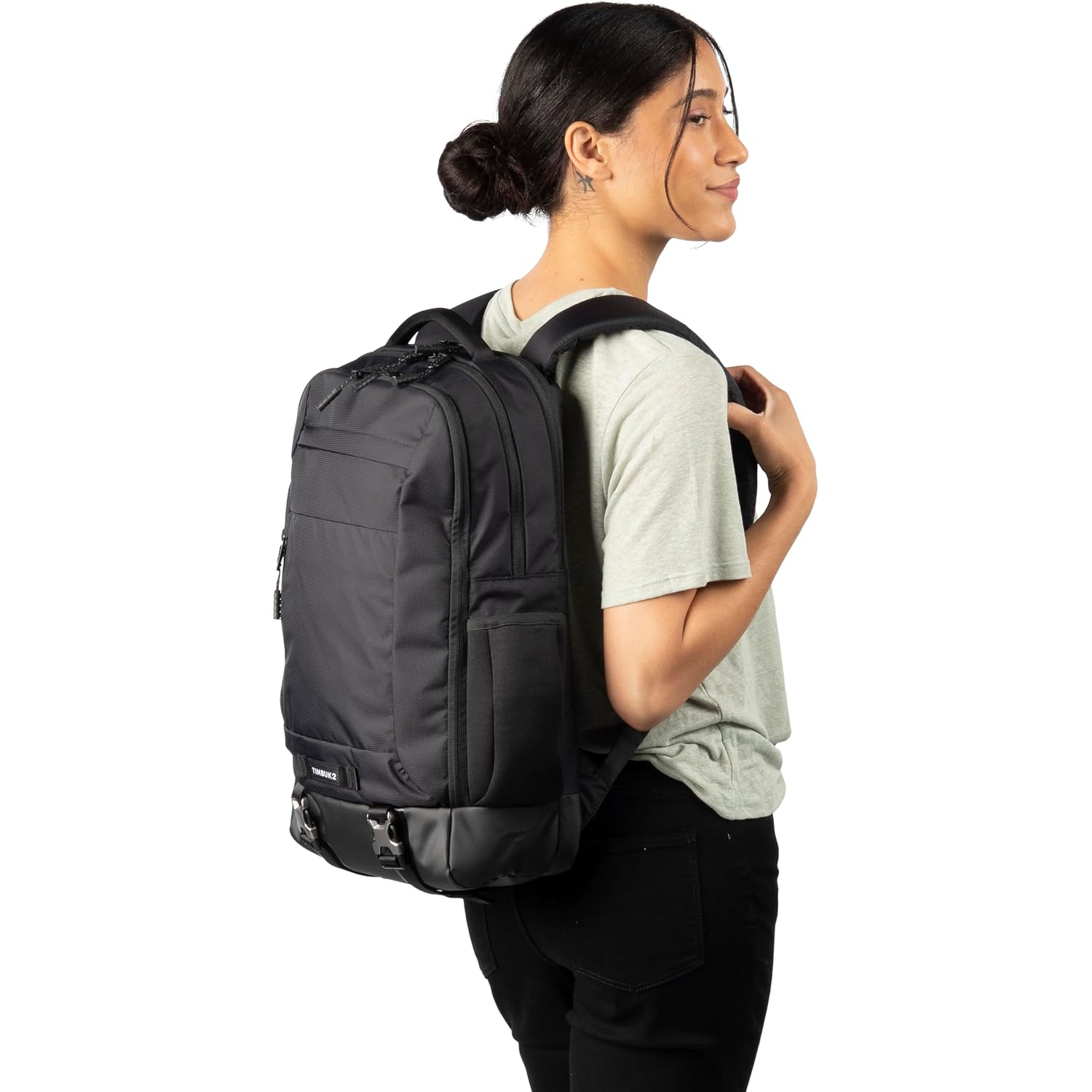 Timbuk2 Authority Laptop Backpack Deluxe, Eco Black Deluxe