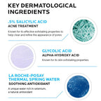 La Roche-Posay Effaclar Clarifying Solution Acne Toner With Salicylic Acid And Glycolic Acid, Pore Refining Oily Skin Toner, Gentle Exfoliant To Unclog Pores And Remove Dead Skin Cells