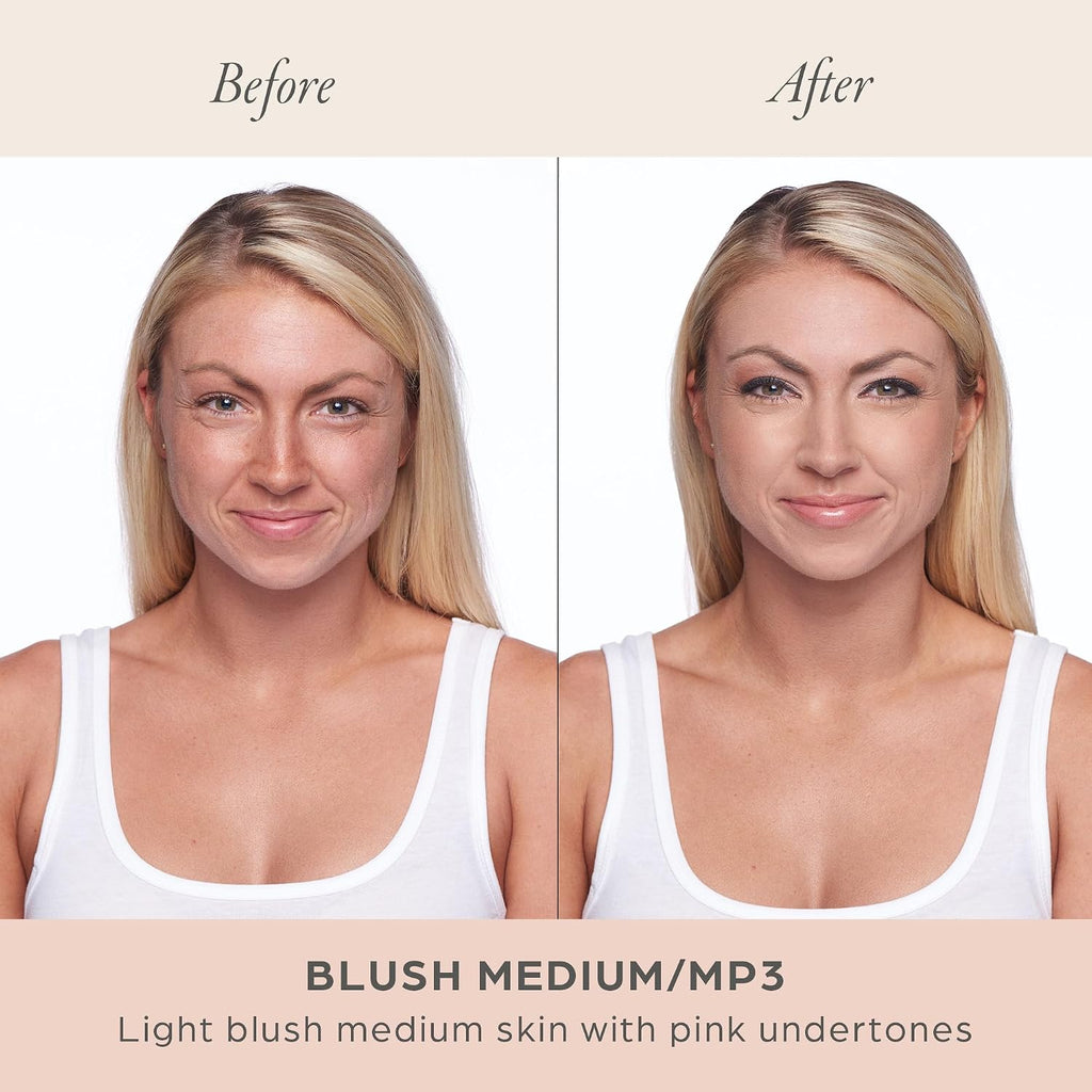 Pür Minerals 4-In-1 Love Your Selfie Foundation & Concealer - Longwear Medium-To-Full Coverage Liquid Makeup Foundation With Hydrating Blend For Refined-Looking, Natural Beauty Glow & Skin Texture