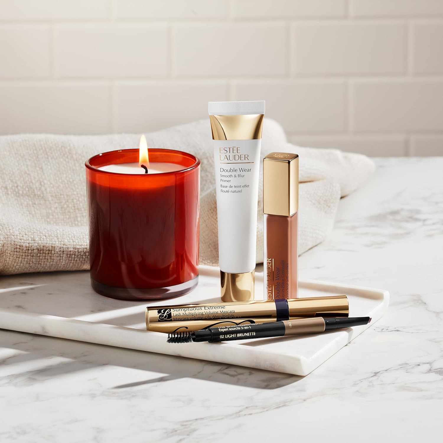 Estée Lauder Double Wear Smooth & Blur Mattifying Makeup Primer | Pore Minimizing, 1.35 Fl Oz