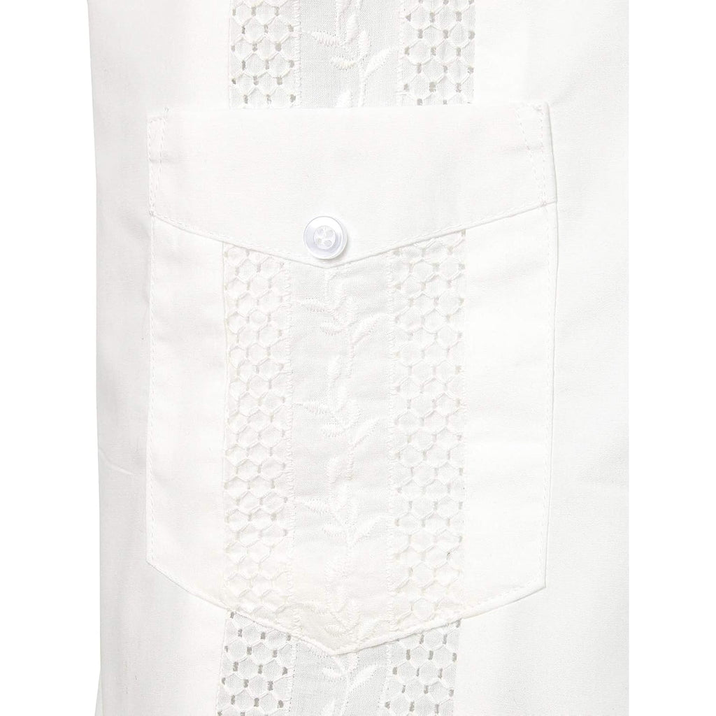 Vatpave Mens Short Sleeve Button Down Cuban Guayabera Shirts