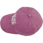 KKMKSHHG Funny Engaged Hat for Women Men, Adjustable Embroidered Cotton Baseball Cap Pink