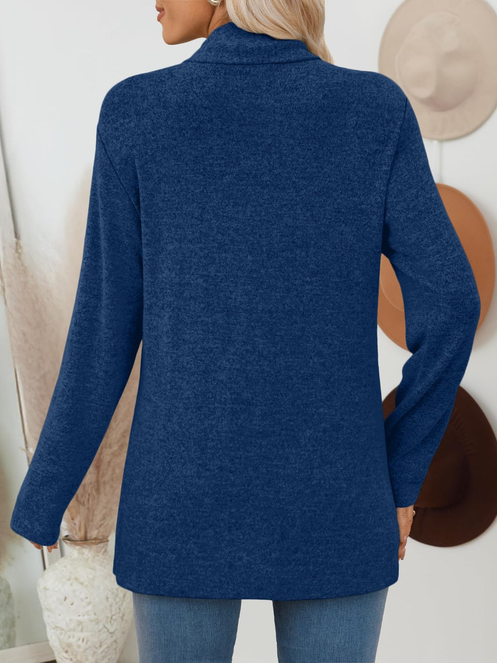 LILLUSORY Cardigan for Women Lightweight Cardigans Fall Fashion Outfits | Open Front Long Cardigan with Pockets, Business Casual Travel Outfits