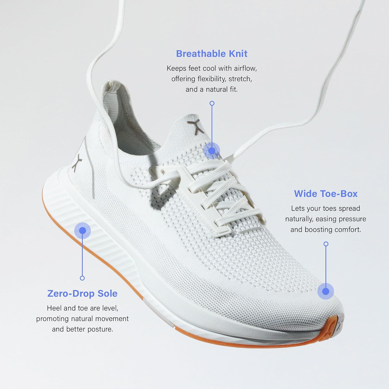 Flux Footwear Adapt Runners For Women And Mens Barefoot Minimalist Shoes – Wide Toe Box, Zero Drop Sole, Lightweight & Flexible, Perfect For Walking, Running And Everyday Comfort