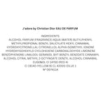 J'adore by Christian Dior Perfume for Women EDP Mini Travel Splash, 5 ml