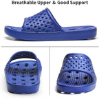 Shower Shoes Men Quick Drying Women Shower Sandals Non-Slip Comfortable House Slippers Bathroom Hotel Flip Flops Slides With Students Gym