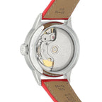 Tissot Womens Tissot Chemin Des Tourelles Powermatic 80 Lady 316L Stainless Steel Case Automatic Watch, Red, Leather, 16 (T0992071611800)