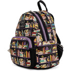 Loungefly Disney Villains Books Womens Double Strap Shoulder Bag Purse, One Size, Multi