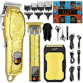 Lqt® Professional Hair Clippers For Men, Hair Trimmer Cordless Barber Clippers And Trimmers Set, Hair Cutting Kit For Men Grooming Father Day Gifts