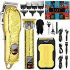 Lqt® Professional Hair Clippers For Men, Hair Trimmer Cordless Barber Clippers And Trimmers Set, Hair Cutting Kit For Men Grooming Father Day Gifts