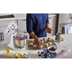 Kitchenaid Classic Series 4.5 Quart Tilt-Head Stand Mixer K45Ss, White