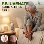 Miracle of Aloe Foot Repair Cream, 32 oz, 60% Pure UltraAloe, Non-Greasy Moisturizer for Dry, Cracked Feet and Callused Skin, Fast-Absorbing Deep Hydration, Diabetic Safe, Peppermint Scent