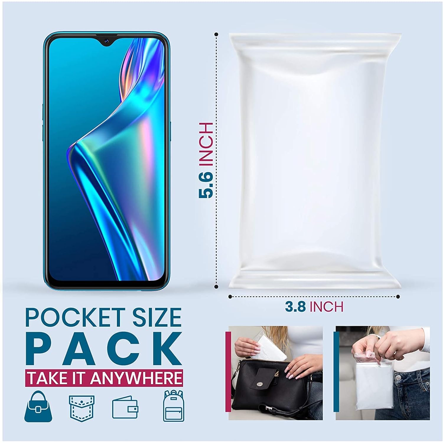 20-Pack Emergency Disposable Rain Ponchos For Adults – 100% Waterproof With Hood | Clear Lightweight Unisex Raincoats For Camping, Hiking & Travel
